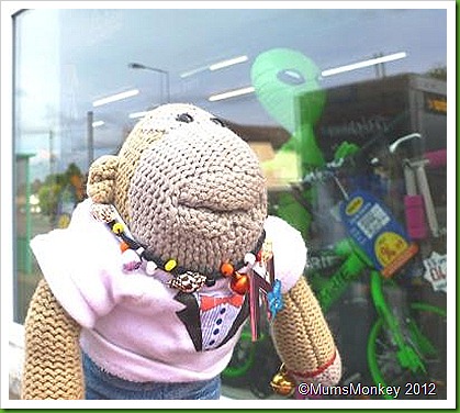Alien on a Bike.. Alien on a Bike..