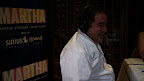 Chef enjoyed talking to callers about his favorite Cajun dishes.