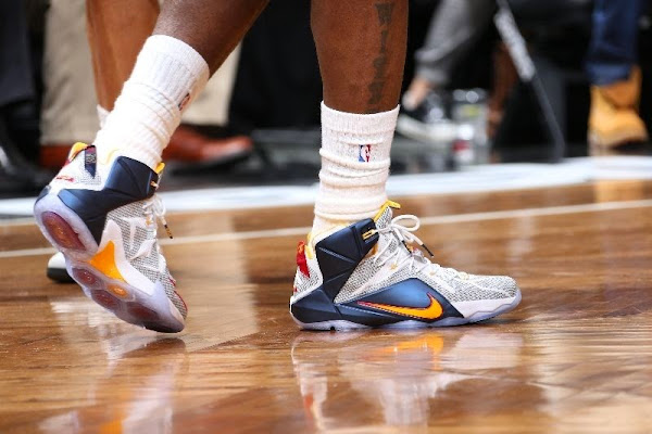 King James Debuts New Cavs PE and Men8217s Double Helix LeBron 128217s