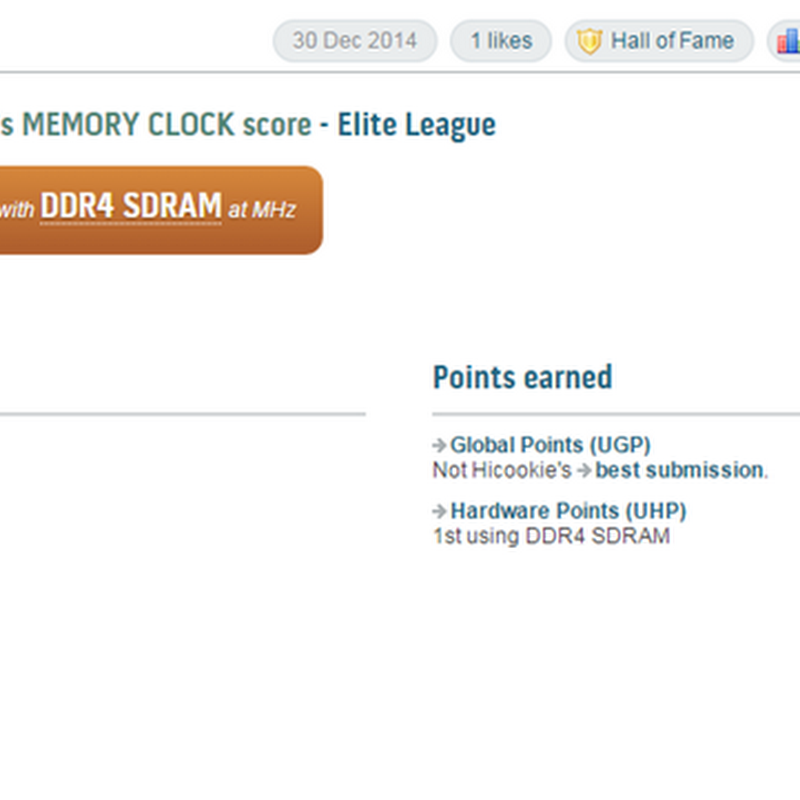 DDR4 Memory Clock Reaches New High, GIGABYTE X99-SOC Champion rocks!
