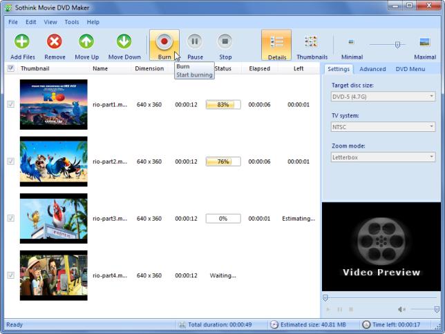 Descargar Sothink Movie DVD Maker gratis