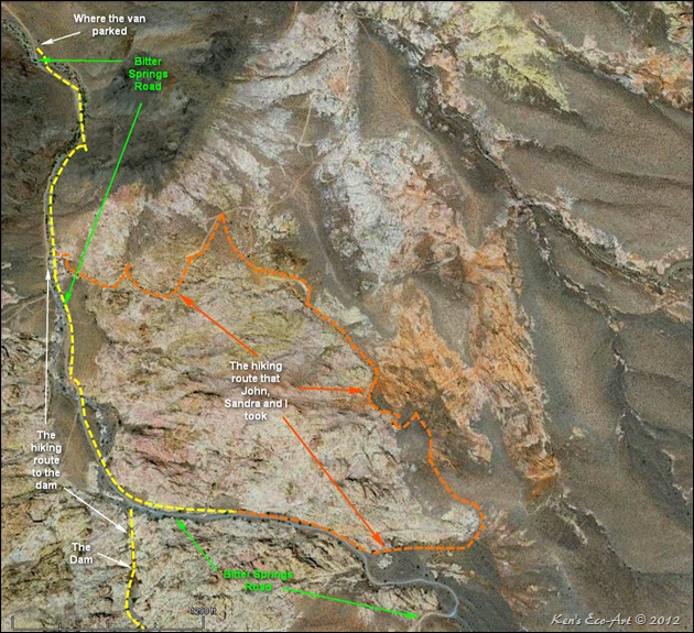MAP-Buffington Pockets Hike