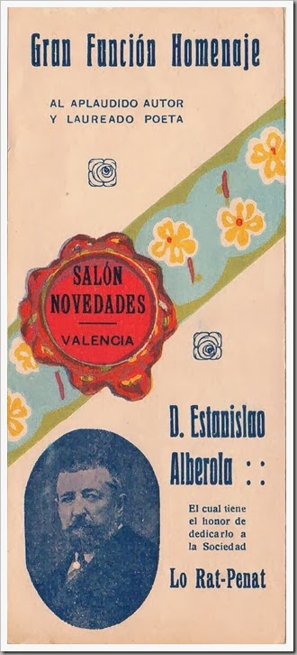Salón Novedades. Cartel de 1927 Salón Novedades. Cartel de 1927