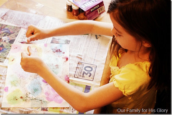 glitter art