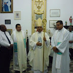 Celebração na Basílica Nossa Senhora da Conceição da Praia