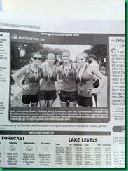 Newpaper warrior dash