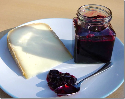 Cherry Jam and Cheese