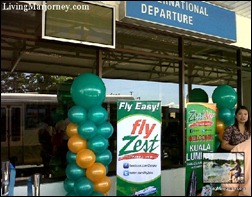 Zest Air's Inaugural flight to KL