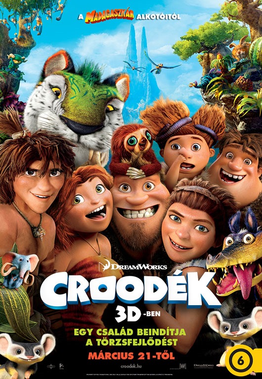 Második Croodék magyar plakát