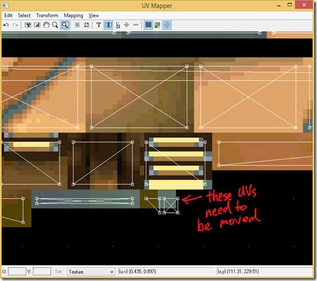 Small UVs need moving Small UVs need moving