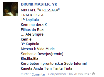 Drunk Master - Mixtape 'A Ressaca'