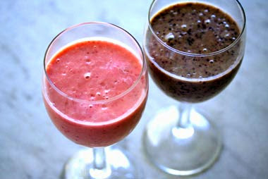 Berry Banana Smoothie (photo)