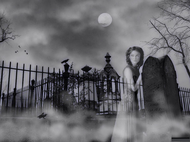 Girl Ghost In Funeral, Death