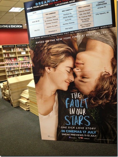 The fault in our stars display stance