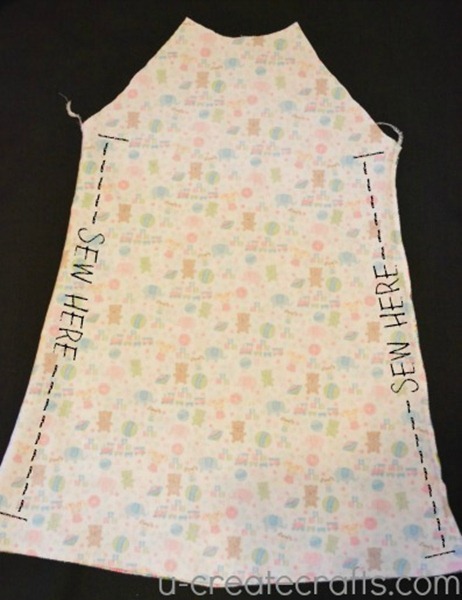 Christmas Nightgown Tutorial 6