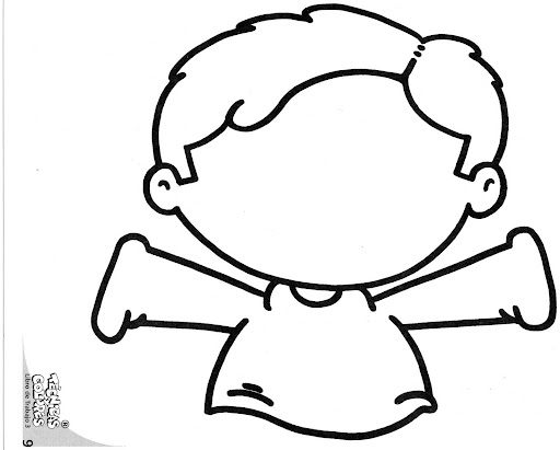 DIBUJOS DE NIÑOS Y NIÑAS PARA COLOREAR