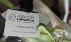 Someone has sent us biscuits!  It says they're sensible treats for the sensitive dog.