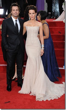 Kate Beckinsale With Len Wiseman