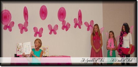 Fancy Nancy Party Assistants {A Sprinkle of This . . . . A Dash of That}