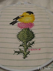 Backstitched