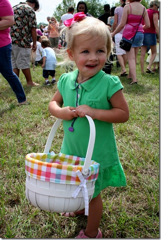 Cori with basket