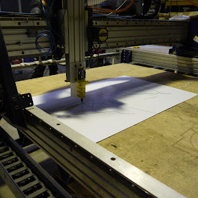Drawing with the shopbot