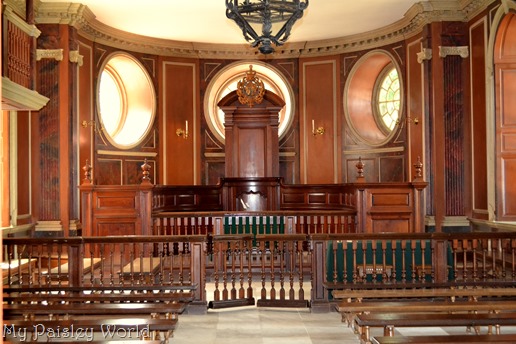 On the other side, the much more elaborate Court of England. On the other side, the much more elaborate Court of England.