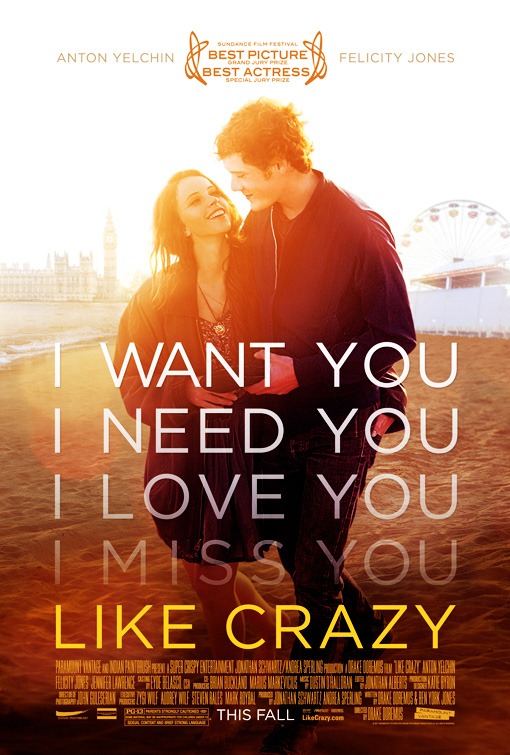 Like Crazy poszter