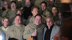 Chef Emeril kicked off the party with Festival founder Lee Schrager.