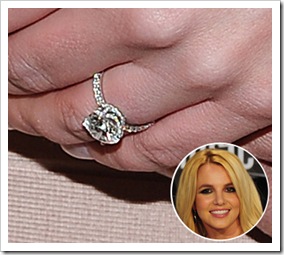 Britney Spears Diamond Engagement Ring cost $92,000