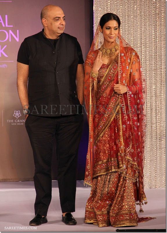 Prachi_Mishra_Tarun_Tahiliani_Saree (Miss India Earth 2012)