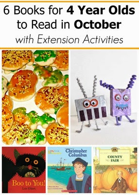 October Books for 4 Year Olds with Extension Activities October Books for 4 Year Olds with Extension Activities