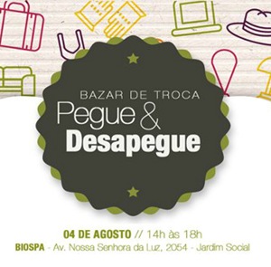Bazar de Troca Pegue & Desapegue em Curitiba. bazar desapegue troca de roupas 2012