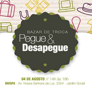 bazar desapegue troca de roupas 2012