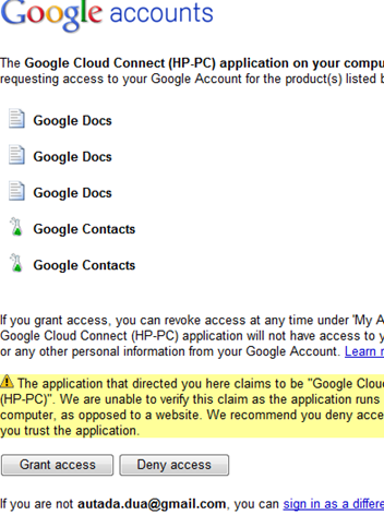 grant access grant access