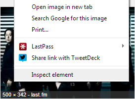 Chrome 30 search by image