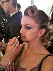 Jouer makeup artist Neil Scibelli cancelled out the models' natural lip color with a sweep of concealer. Then, he topped them with a sheer coat of the brand's new hydrating nude-rose lipstick shade (coming out in Spring 2013!) in Olivia. Jouer makeup artist Neil Scibelli cancelled out the models' natural lip color with a sweep of concealer. Then, he topped them with a sheer coat of the brand's new hydrating nude-rose lipstick shade (coming out in Spring 2013!) in Olivia.