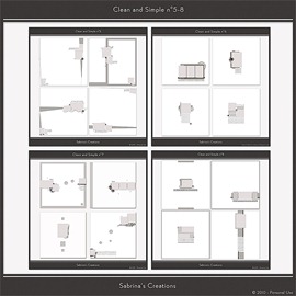 Clean and Simple n°5-8
