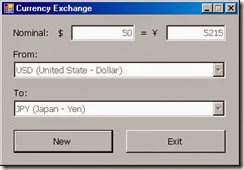 Currency Exchange vb.net
