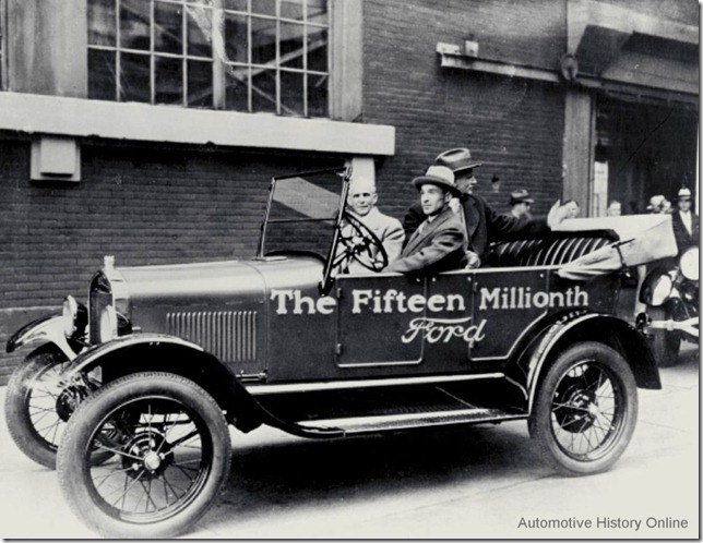 Ford T Fifteen Millionth