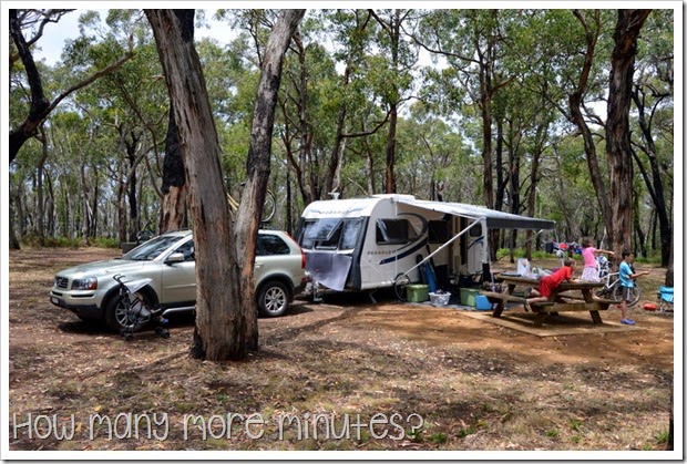 How Many More Minutes? ~ Sawpit Camping Area