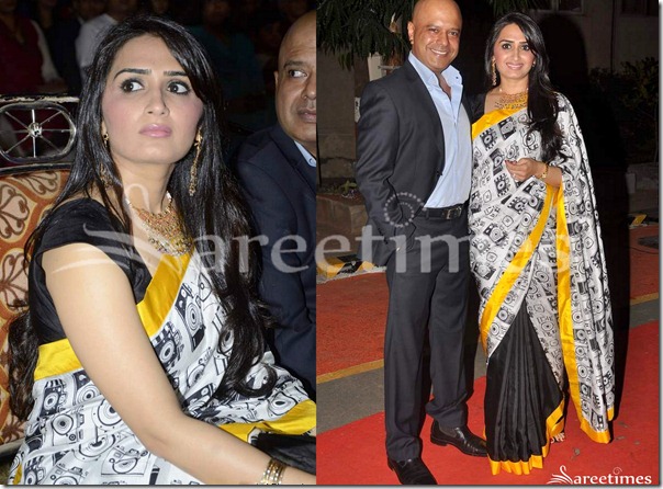 Masaba_White_Black_Saree