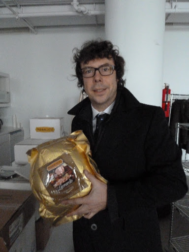 Marco Mocellin from Parmacotto was so knowledgable about cured meat..It's so reassuring to work with someone so passionate about the quality of their product.