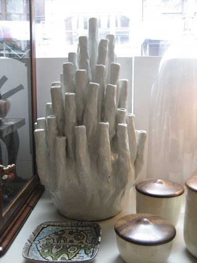 A celadon coral inspired piece of art. A celadon coral inspired piece of art.