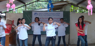MCCID Tiaong Branch students do their special dance number.