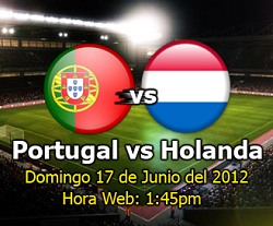 Portugal vs Holanda en VIVO online