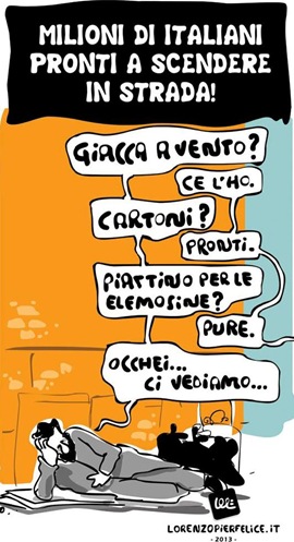 vignetta - in strada