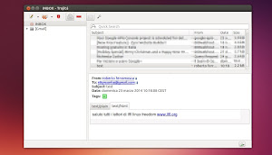 Trojitá in Ubuntu Linux
