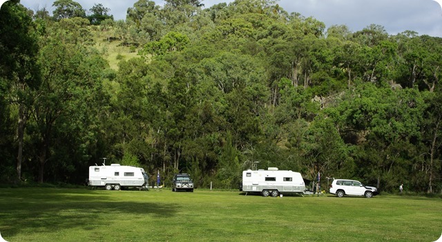 Woolomin Campground with Mal & Kerry