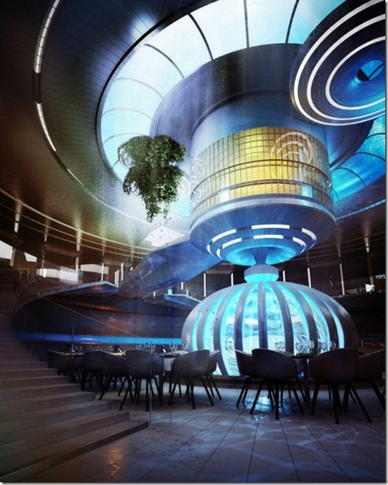 O Hotel Discus subaquático em Dubai (8)